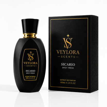 Veylora Sicario – Unisex Luxury Perfume (Spicy Fresh)
