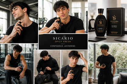 Veylora Sicario – Unisex Luxury Perfume (Spicy Fresh)