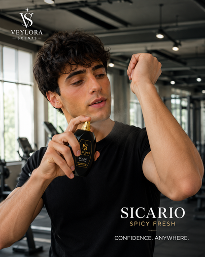 Veylora Sicario – Unisex Luxury Perfume (Spicy Fresh)